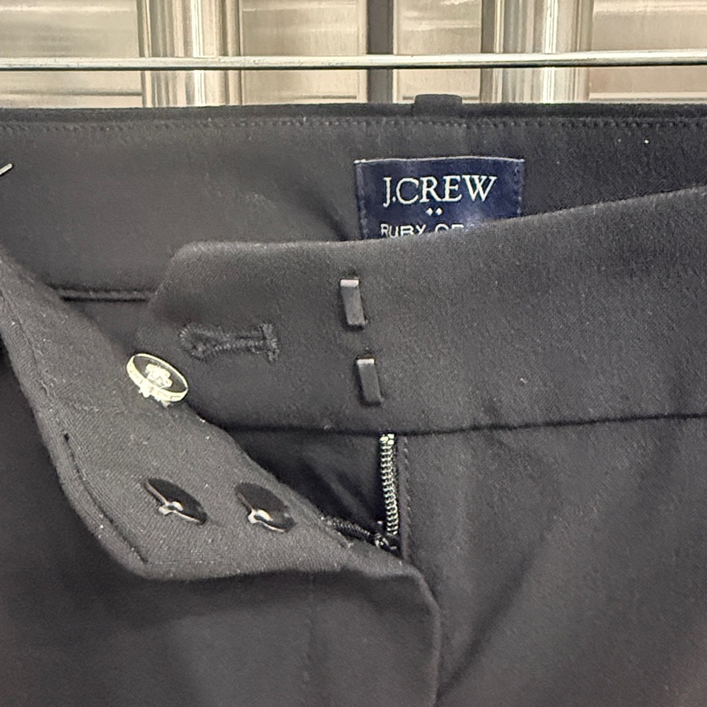 J. Crew Factory Ruby Crop Pants in Black - Picture 9 of 10